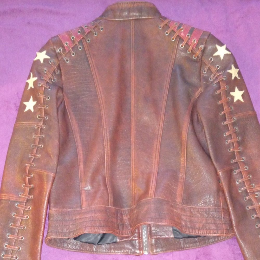 Leather jacket